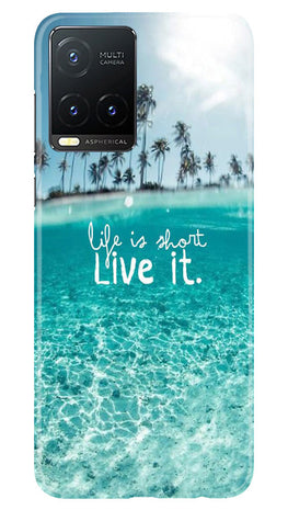 Life is short live it Case for Vivo T1X