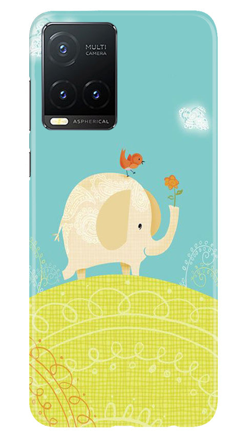 Elephant Painting Case for Vivo T1X