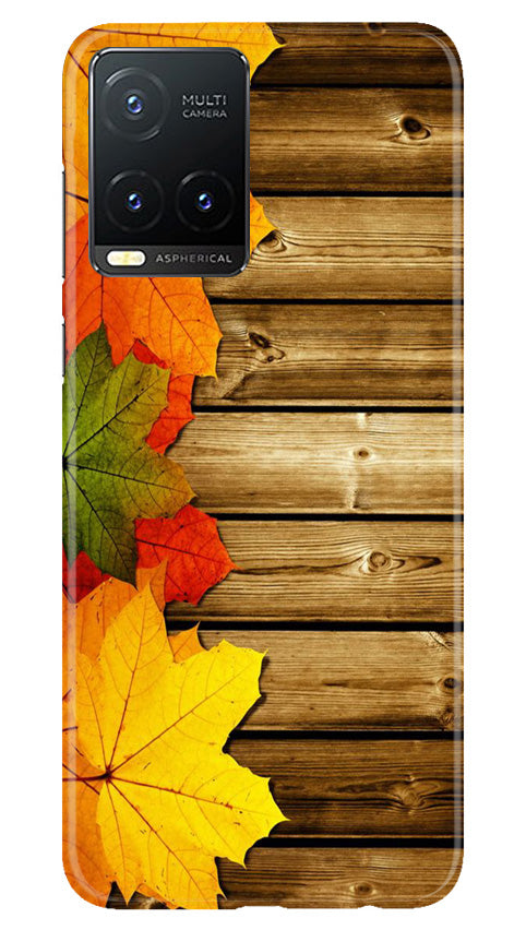 Wooden look3 Case for Vivo T1X