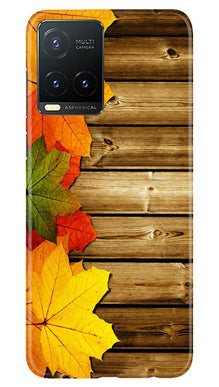 Wooden look3 Mobile Back Case for Vivo T1X (Design - 61)