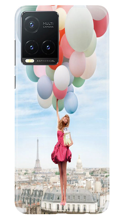 Girl with Baloon Case for Vivo T1X