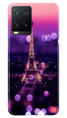 Eiffel Tower Mobile Back Case for Vivo T1X (Design - 86)