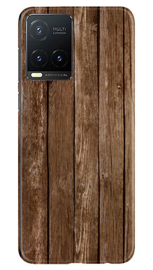 Wooden Look Mobile Back Case for Vivo T1X  (Design - 112)