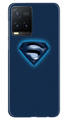 Superman Superhero Mobile Back Case for Vivo T1X  (Design - 117)