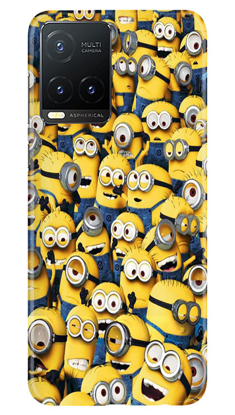 Minions Case for Vivo T1X  (Design - 126)