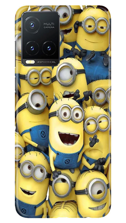 Minions Case for Vivo T1X  (Design - 127)