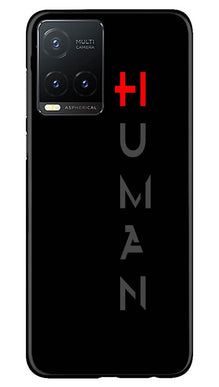 Human Mobile Back Case for Vivo T1X  (Design - 141)