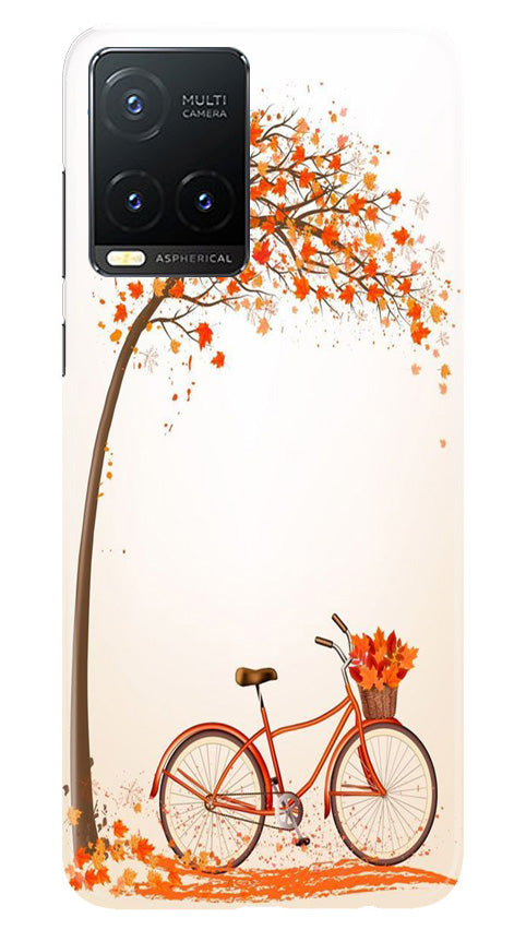 Bicycle Case for Vivo T1X (Design - 161)