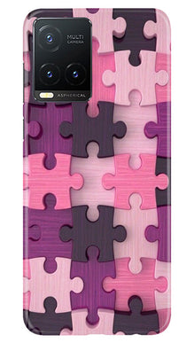 Puzzle Mobile Back Case for Vivo T1X (Design - 168)