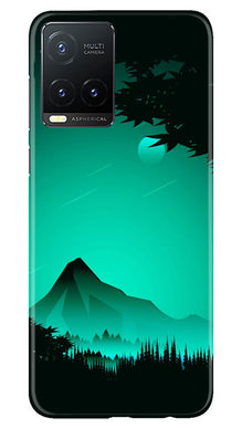 Moon Mountain Mobile Back Case for Vivo T1X (Design - 173)