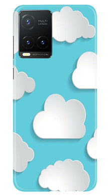 Clouds Mobile Back Case for Vivo T1X (Design - 179)