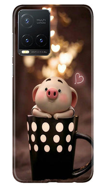 Cute Bunny Mobile Back Case for Vivo T1X (Design - 182)