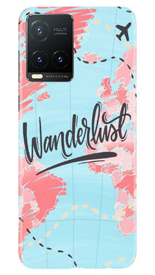 Wonderlust Travel Mobile Back Case for Vivo T1X (Design - 192)