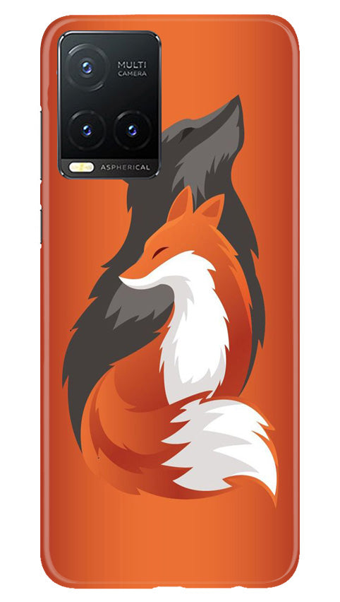 Wolf  Case for Vivo T1X (Design No. 193)