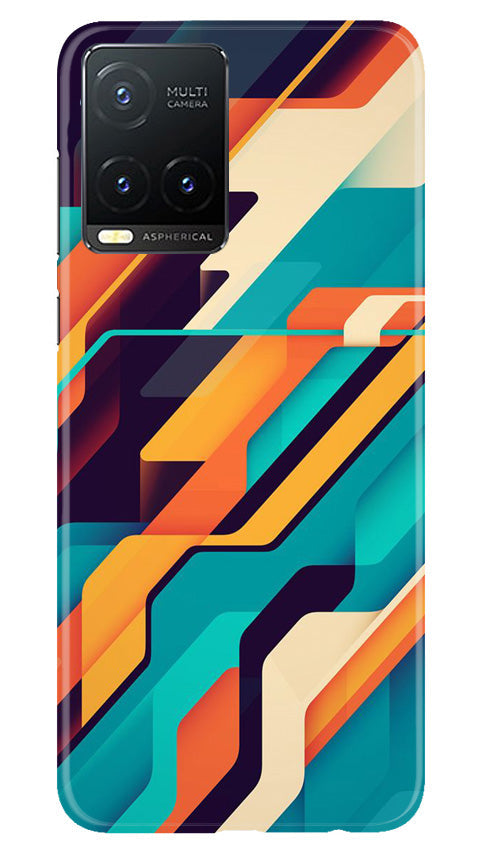 Modern Art Case for Vivo T1X (Design No. 202)