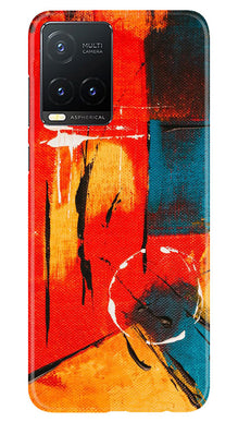 Modern Art Mobile Back Case for Vivo T1X (Design - 208)