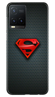 Superman Mobile Back Case for Vivo T1X (Design - 216)