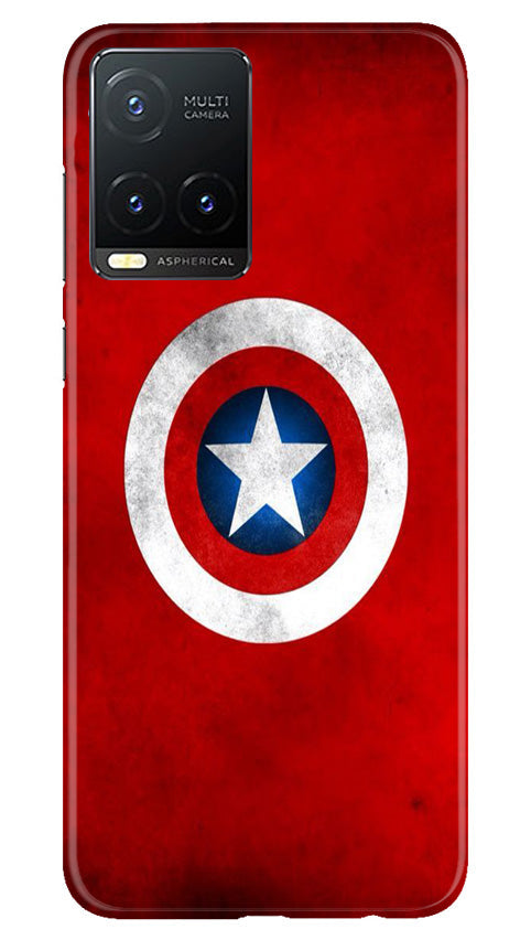Captain America Case for Vivo T1X (Design No. 218)