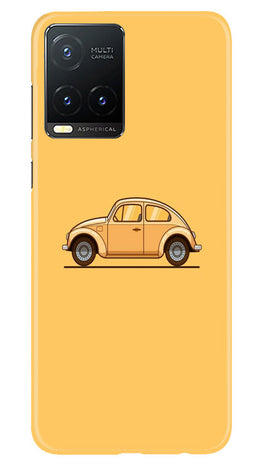 Vintage Car Case for Vivo T1X (Design No. 231)