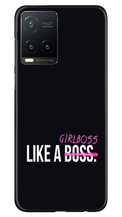 Like a Girl Boss Case for Vivo T1X (Design No. 234)