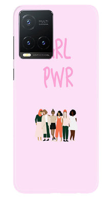 Girl Power Mobile Back Case for Vivo T1X (Design - 236)