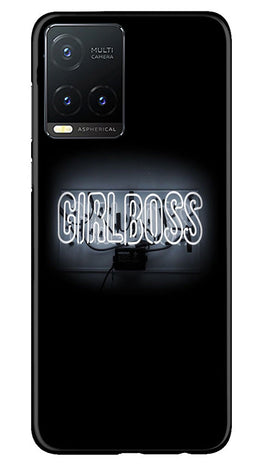Girl Boss Black Case for Vivo T1X (Design No. 237)