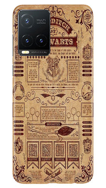 Hogwarts Mobile Back Case for Vivo T1X (Design - 266)