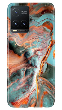 Marble Texture Mobile Back Case for Vivo T1X (Design - 271)