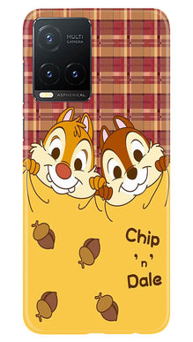 Chip n Dale Mobile Back Case for Vivo T1X (Design - 302)