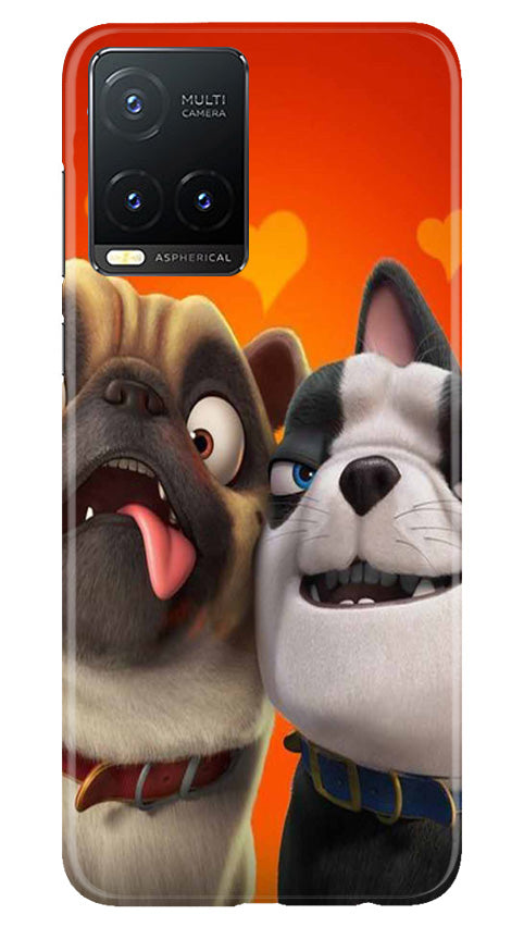Dog Puppy Mobile Back Case for Vivo T1X (Design - 310)