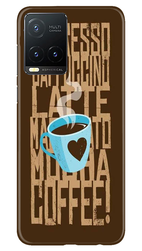 Love Coffee Mobile Back Case for Vivo T1X (Design - 311)
