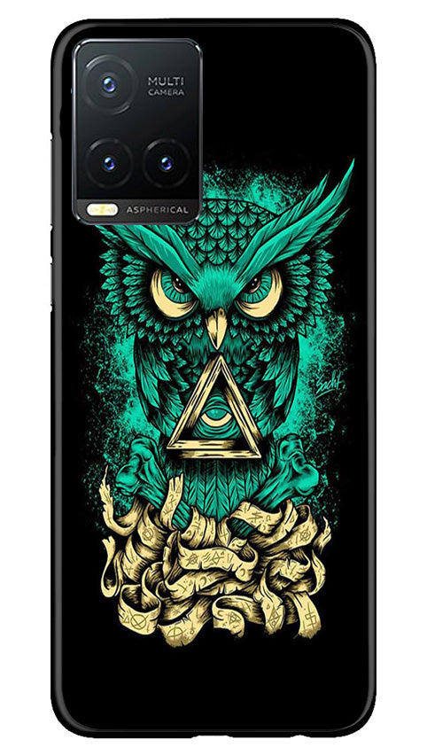 Owl Mobile Back Case for Vivo T1X (Design - 317)