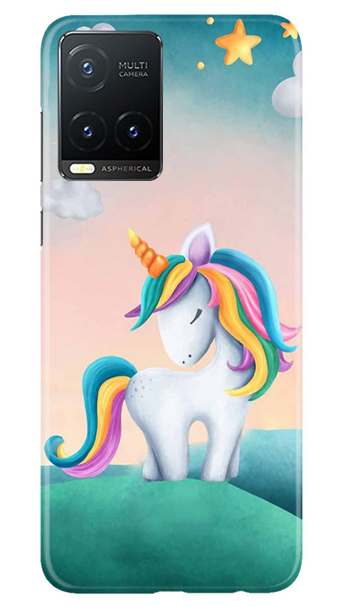 Unicorn Mobile Back Case for Vivo T1X (Design - 325)