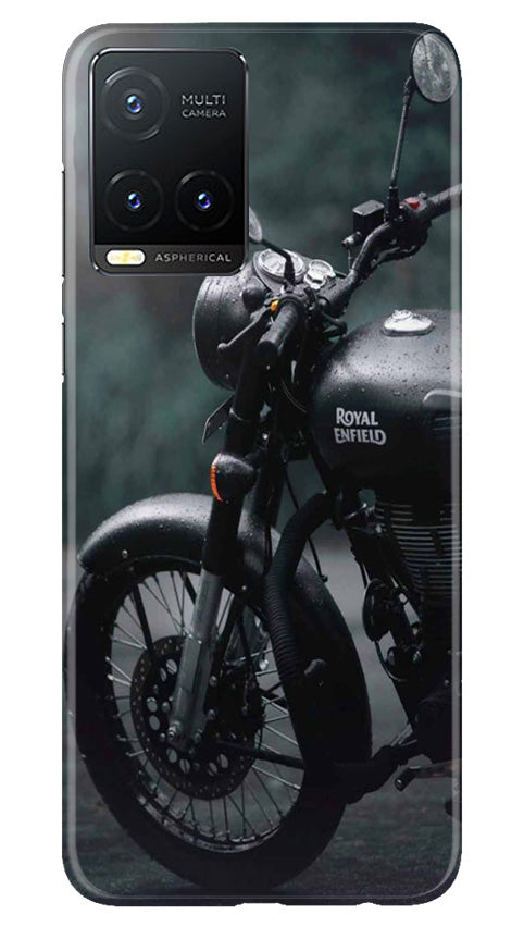 Royal Enfield Mobile Back Case for Vivo T1X (Design - 339)
