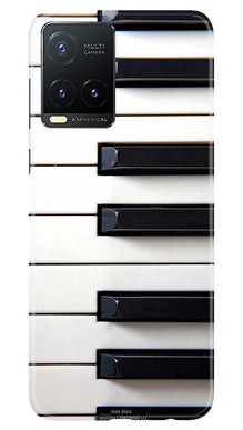 Piano Mobile Back Case for Vivo T1X (Design - 345)