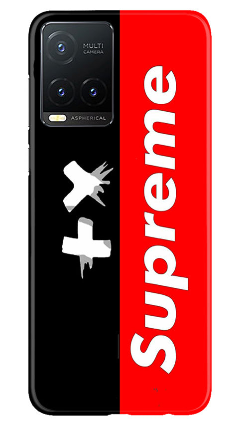 Supreme Mobile Back Case for Vivo T1X (Design - 347)