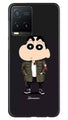 Shin Chan Mobile Back Case for Vivo T1X (Design - 349)