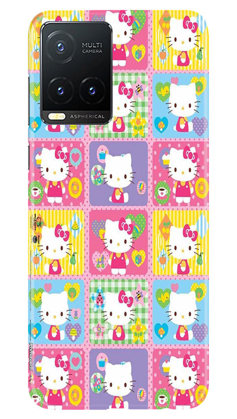 Kitty Mobile Back Case for Vivo T1X (Design - 357)