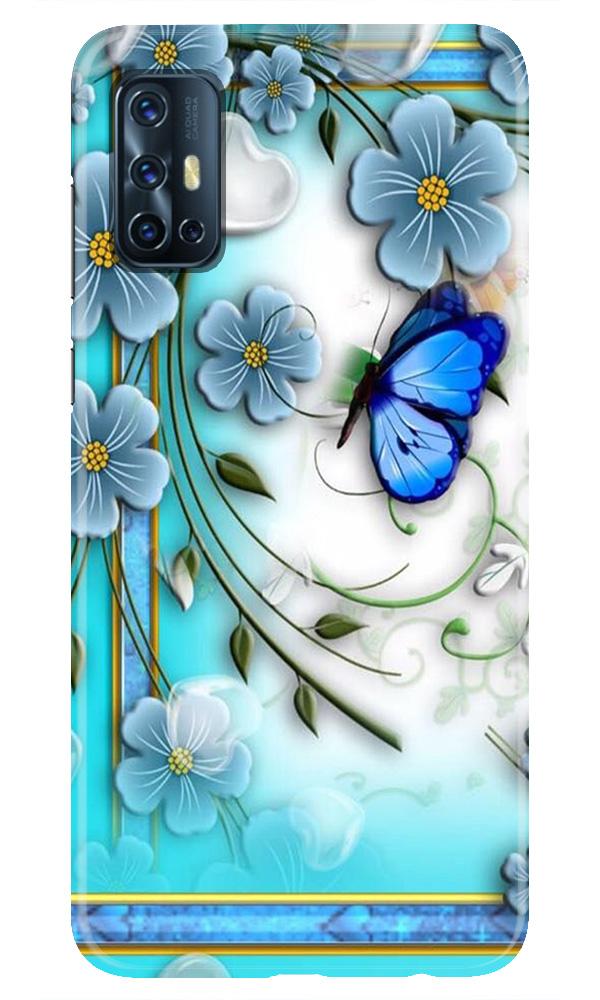 Blue Butterfly Case for Vivo V17