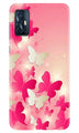 White Pick Butterflies Case for Vivo V17
