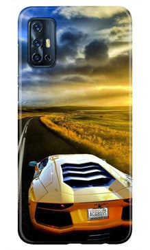 Car lovers Mobile Back Case for Vivo V17 (Design - 46)
