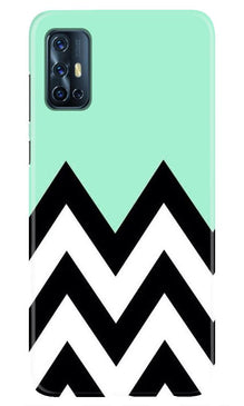 Pattern Mobile Back Case for Vivo V17 (Design - 58)