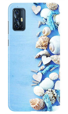 Sea Shells2 Mobile Back Case for Vivo V17 (Design - 64)