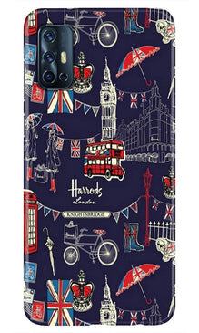 Love London Mobile Back Case for Vivo V17 (Design - 75)
