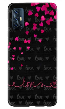 Love in Air Mobile Back Case for Vivo V17 (Design - 89)
