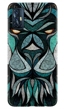 Lion Mobile Back Case for Vivo V17 (Design - 97)
