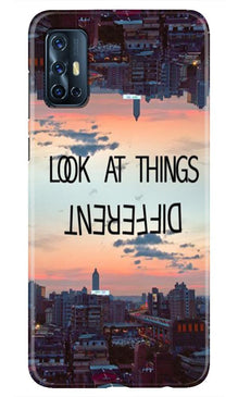 Look at things different Mobile Back Case for Vivo V17 (Design - 99)