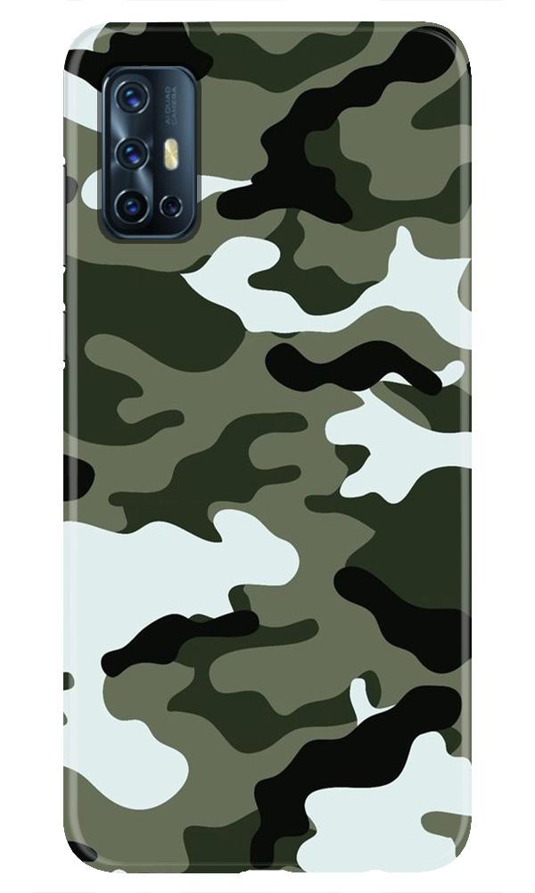 Army Camouflage Case for Vivo V17  (Design - 108)