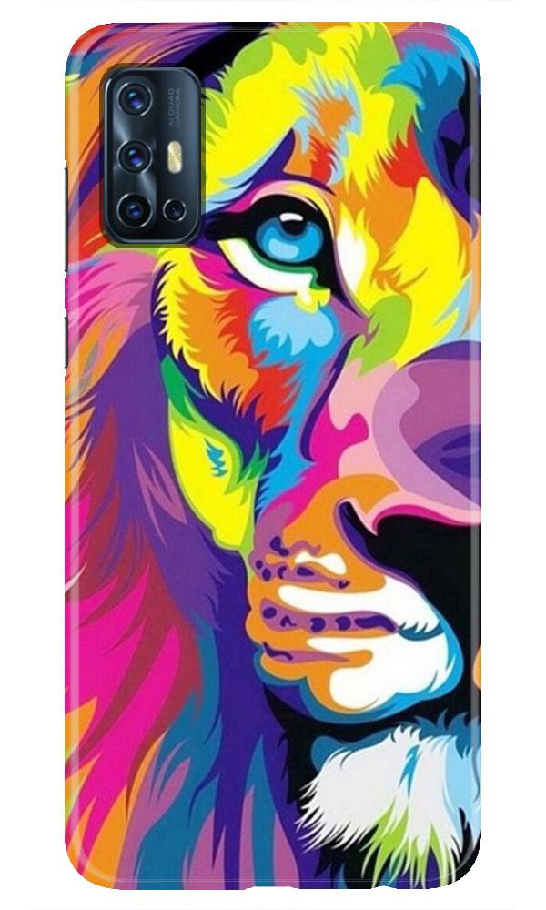 Colorful Lion Case for Vivo V17  (Design - 110)