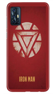 Iron Man Superhero Mobile Back Case for Vivo V17  (Design - 115)